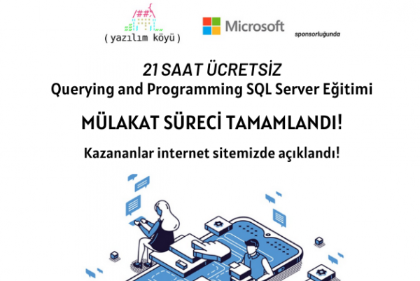 Querying and Programming SQL Server Eğitimine Katılmaya Hak Kazananlar!